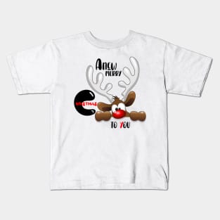 A new happy christmas to you Kids T-Shirt